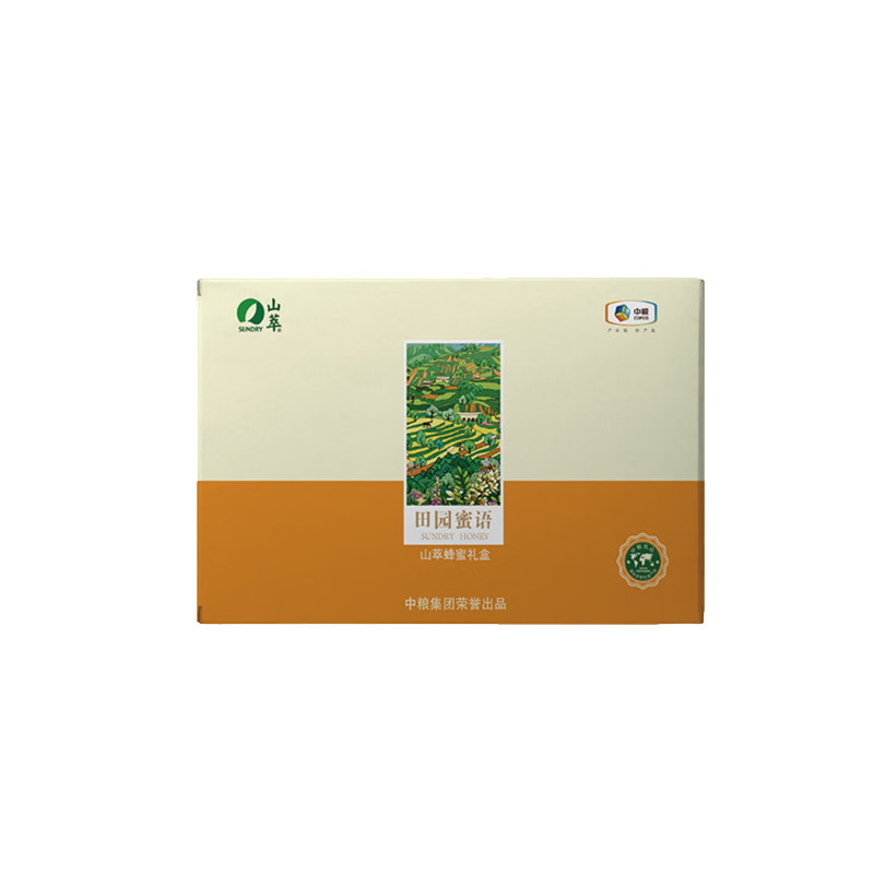 中粮山萃田园蜜语蜂蜜礼盒1500g高清大图