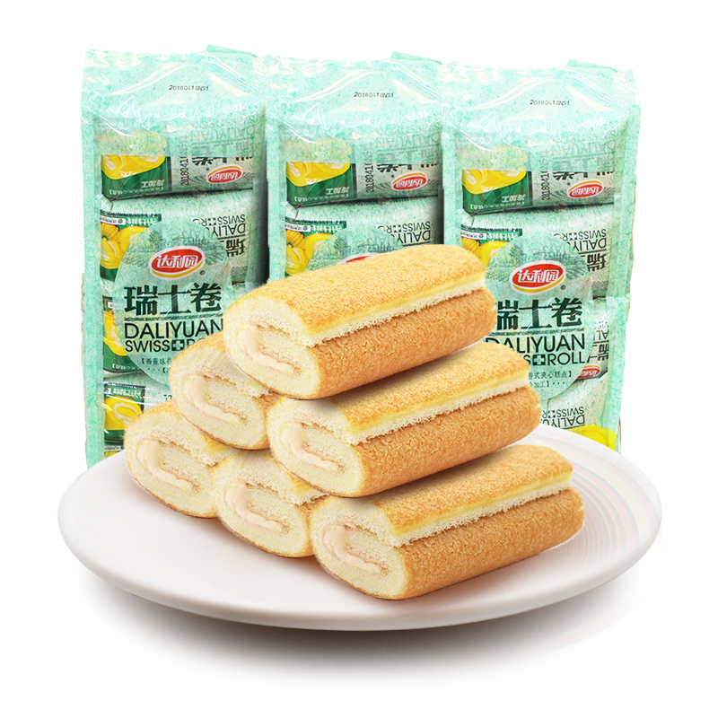达利园瑞士卷香蕉味