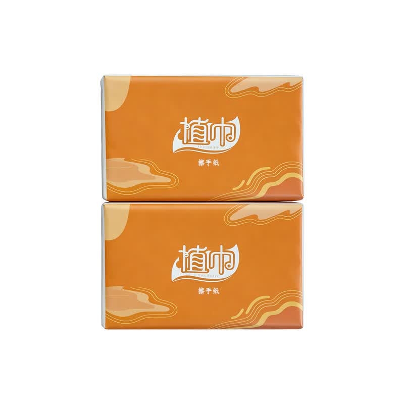 植巾 C100 寒静系列 210*220mm 三折擦手纸 20 包/箱 1箱高清大图