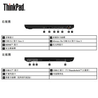 联想ThinkPad P52s 1ECD定制版15.6英寸移动图形工作站笔记本电脑（intel i7-8550U 16GB 2TB+512GB HDD P500 2G显卡）