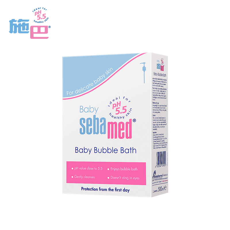 施巴(sebamed)婴儿沐浴液套装500ml*2 儿童婴儿宝宝沐浴露 儿童沐浴露 泡泡沐浴露 洗发露 德国原装进口高清大图