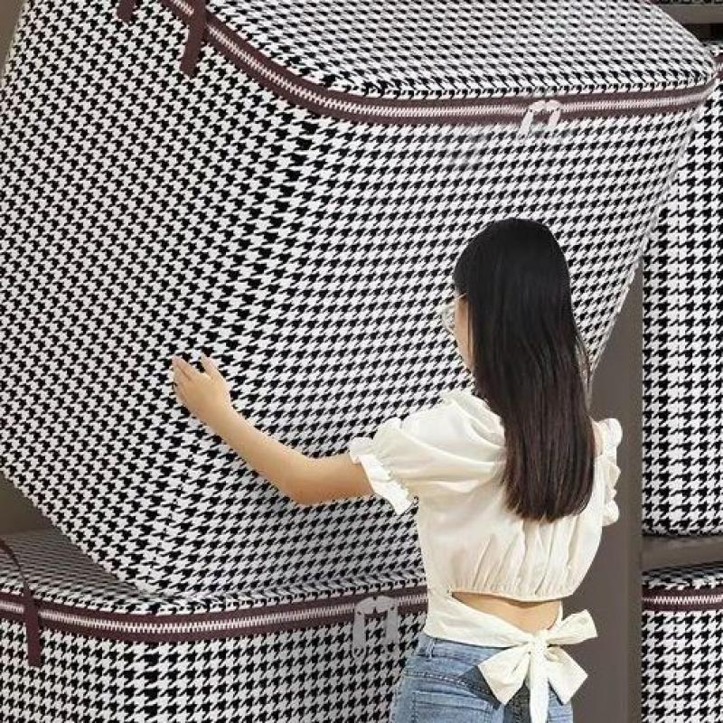 衣服收纳箱家用大容量超大衣柜装衣物整理盒袋防尘储物筐箱子神器-【超大号】;【4个装】高清大图