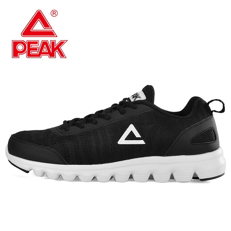 匹克(PEAK)跑步鞋春季新款男士跑鞋休闲男鞋轻便透气百搭运动鞋 E72277H