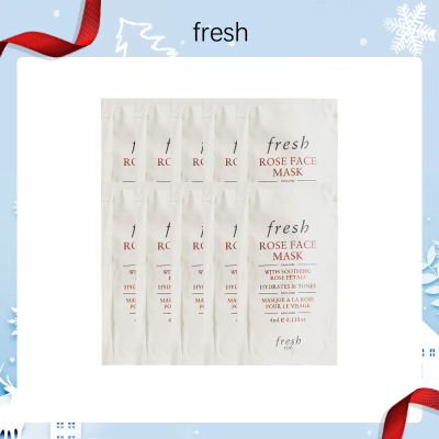 馥蕾诗(FRESH)玫瑰润泽保湿舒缓面膜4ml*10