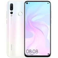 华为/HUAWEI nova 4 极点全面屏 2000万超广角三摄 8GB+128GB 贝母白 移动联通电信4G拍照全网通手机