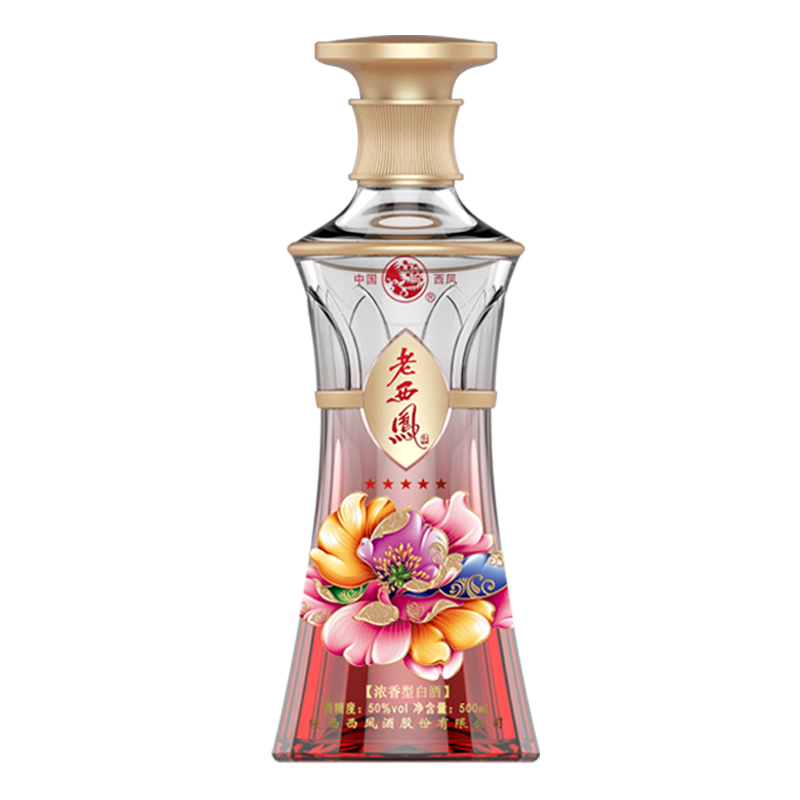 西凤 老西凤酒(老西凤)白酒50度 整箱装500ml*6瓶 浓香型
