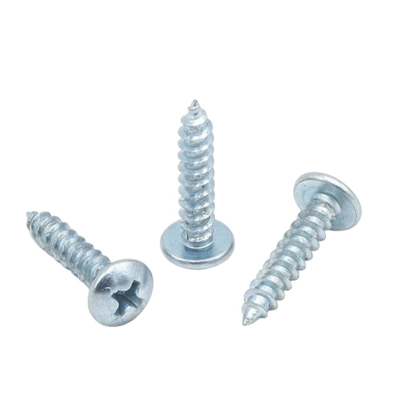 志浪 镀锌半圆头自攻钉4*12 个高清大图