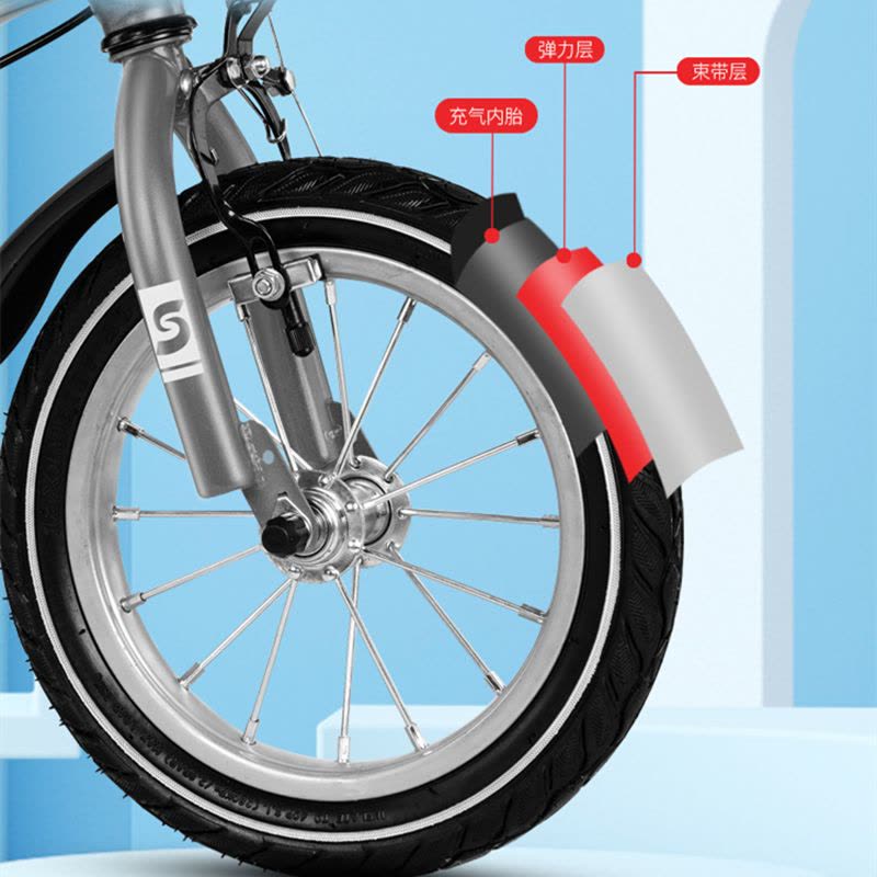 智童-拼接脚踏车12/14/16/18/20寸儿童自行车3-11岁岁男女单车山学生地车玩具车图片