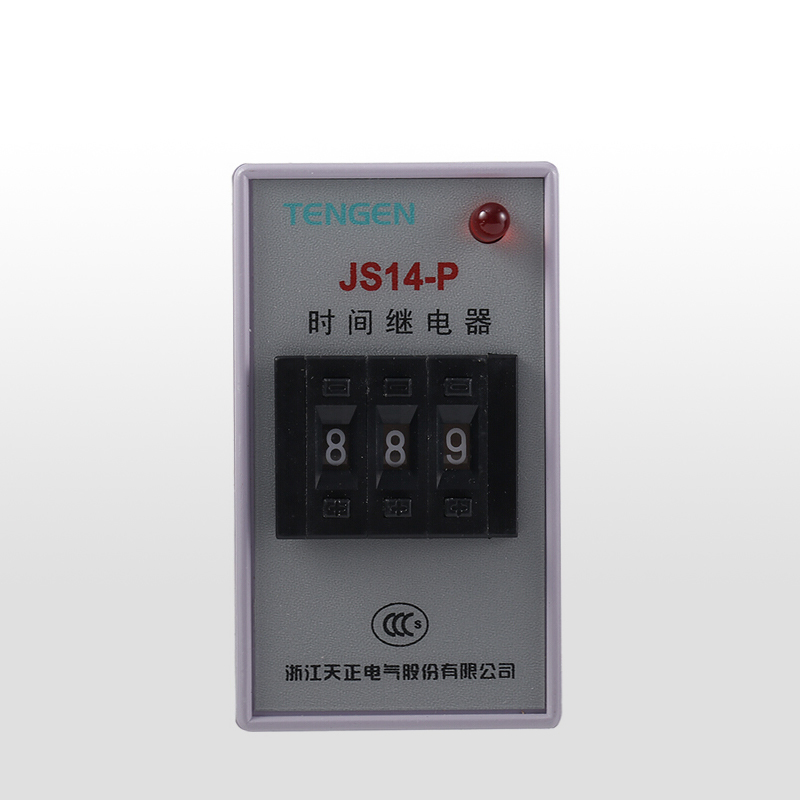 天正电气JS14-P 导轨安装式 5A 380VAC 1min…999min 2C/O 03040090298时间继电器