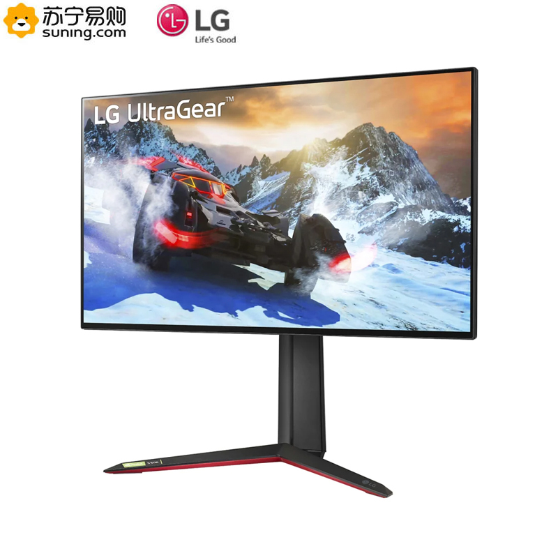 LG 27英寸 4K 160Hz(超频) HDMI2.1 NanoIPS HDR600 10.7亿色 硬件校准 适用PS5 设计师 电竞显示器 27GP95R