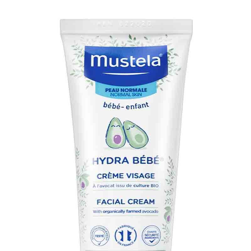 Mustela妙思乐 宝宝儿童婴儿保湿润肤温和面霜40ml
