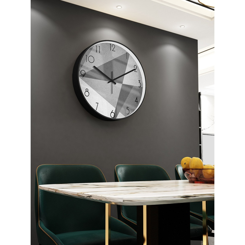 怡茹现代客厅挂钟时钟挂墙创意石英表餐厅墙上家用钟饰墙挂钟表墙壁钟
