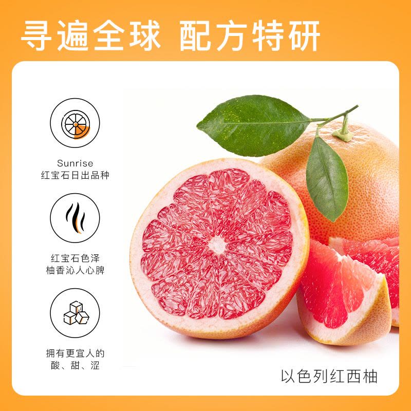 乐源 西柚茶280g*8图片