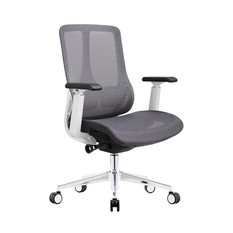 臻远 ZY-8952 办公椅人体工学椅转椅 3D扶手 白框 单位:把