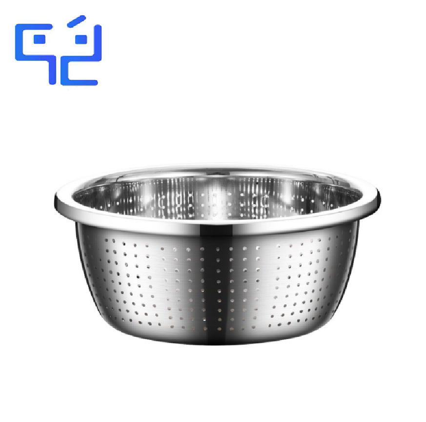 万允 304不锈钢沥水盆 24cm/个(24cm)高清大图