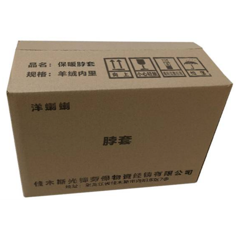 洋蝲蝲 保暖脖套 羊绒内里 个高清大图