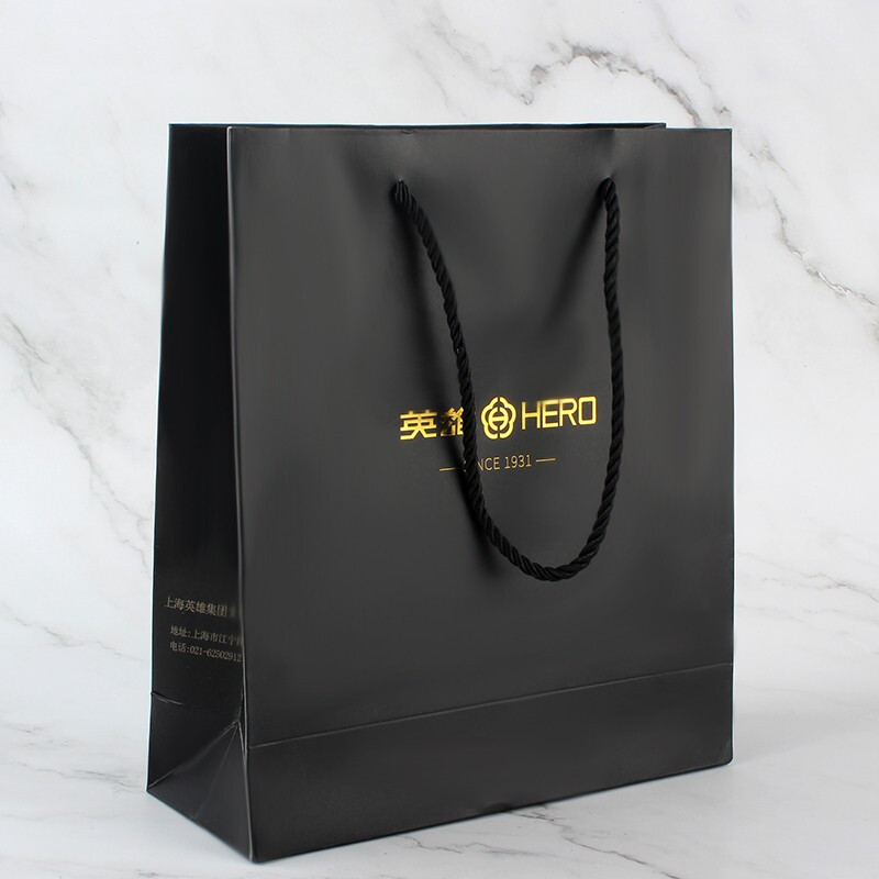 英雄（HERO）配件礼品手提袋 时尚商务办公礼品袋 大号