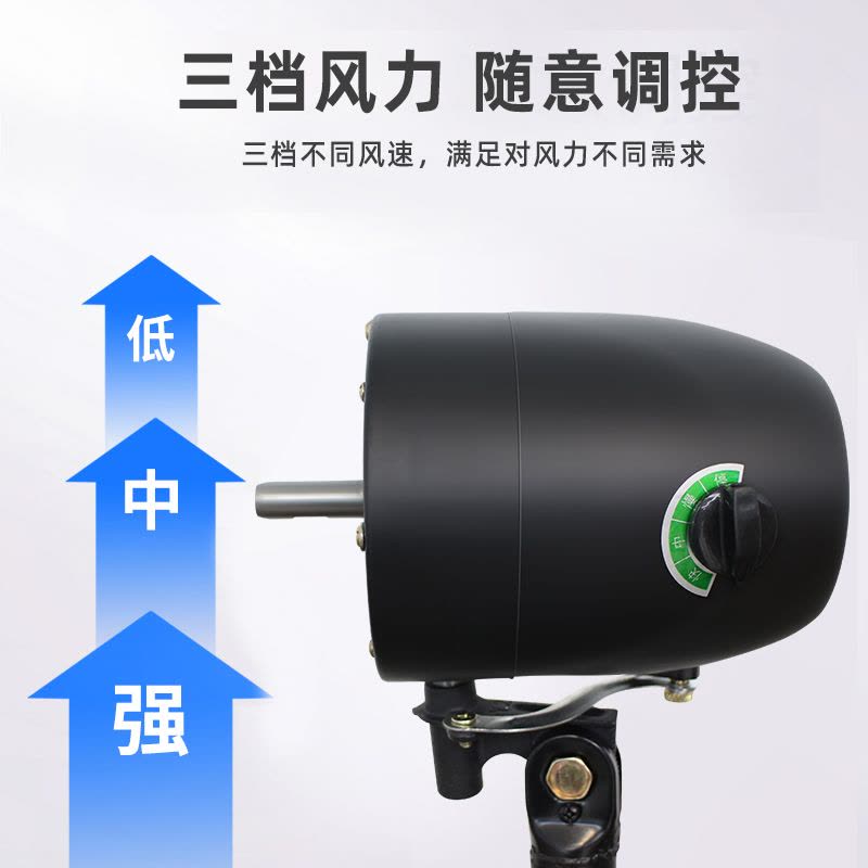 钻石牌工业电风扇大功率落地扇商用强力摇头壁挂式大风力牛角扇耐用实惠价老品牌学生宿舍厂房 750落地扇（塑钢叶）图片