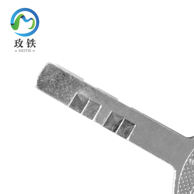 玫铁不锈钢挂锁配1把钥匙50短梁(通开)把高清大图