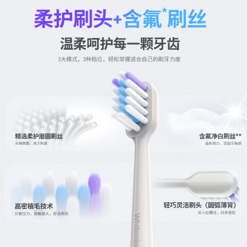 冷酸灵 声波电动牙刷 S900 1600687 单位:支高清大图