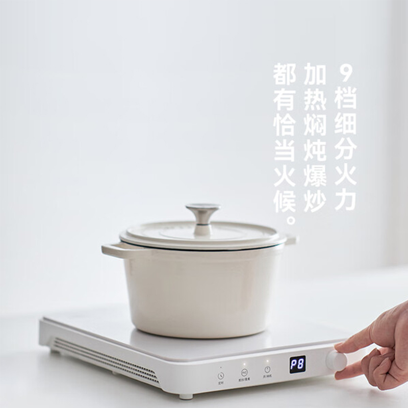 olayks立时OLK-C01A电磁炉2200W白色高清大图