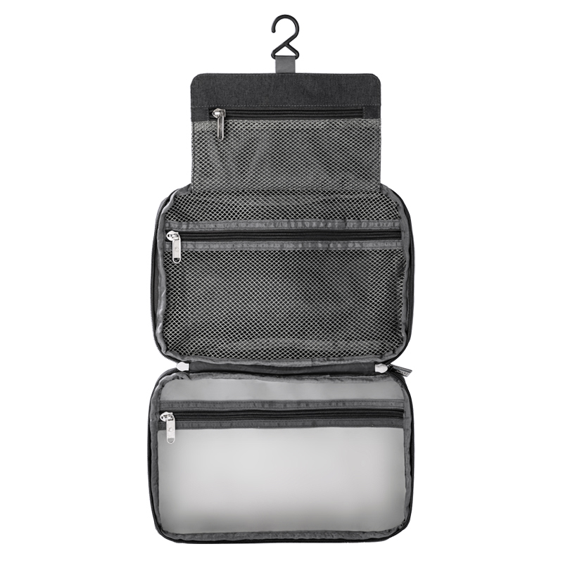 外交官(Diplomat) 洗漱包DS-17007I 牛仔黑高清大图