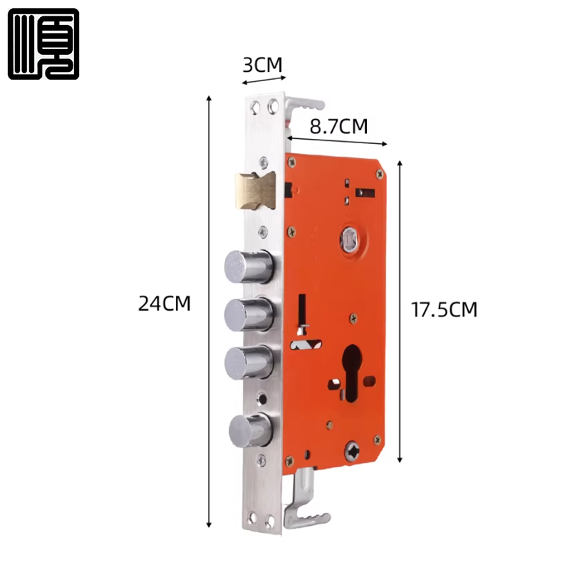 顺心捷 防盗门锁 S-335 套高清大图