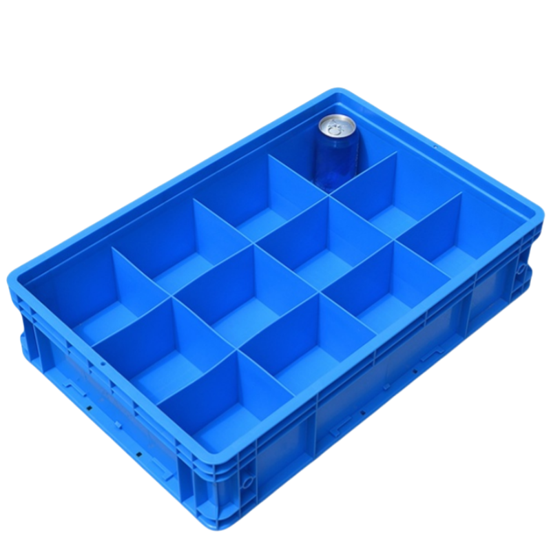 义尊 蓝色周转箱 12格 个高清大图