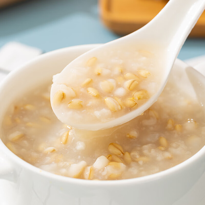 绿帝燕麦米米粒纤长大小均匀米香浓郁软糯香甜绵糯可口420g高清大图