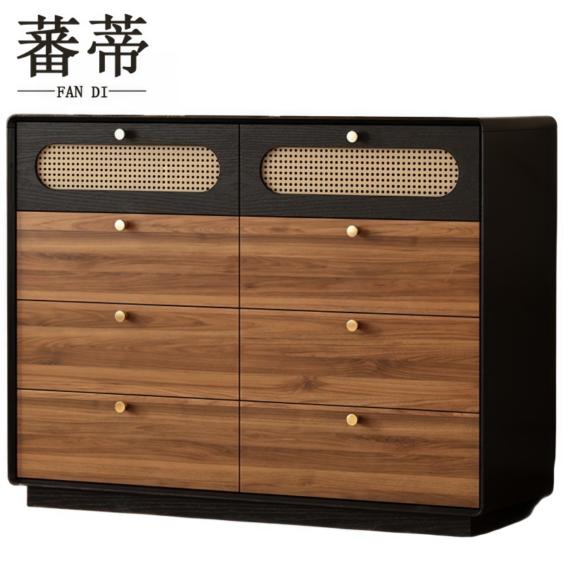 蕃蒂 储物柜八斗柜台