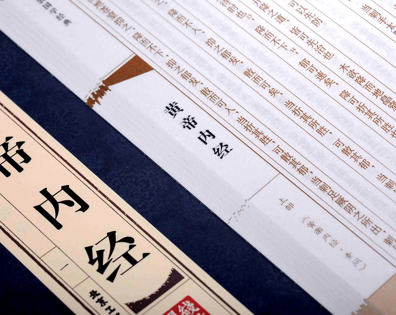 [醉染正版]黄帝内经 线装藏书馆(线装书籍16开全套四卷线装书籍古典装饰中医养生线装书本高清大图