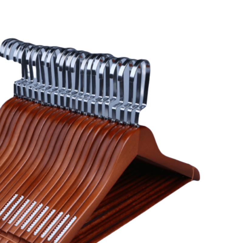 鑫木樽 木质衣撑 44.5*1.2cm 个高清大图