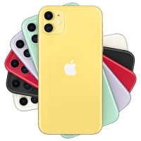 苹果（Apple）iPhone 11 256GB 黄色 移动电信联通4G全网通 A13处理器 GPU抗锯齿效果 夜间模式 后置双1200万像素 全面屏手机
