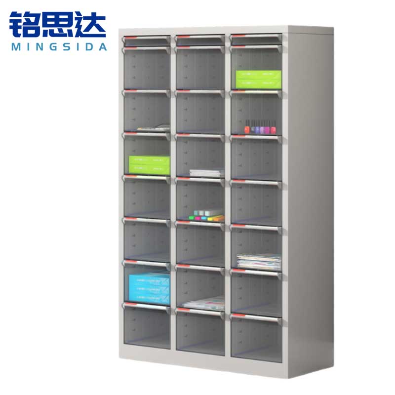 铭思达抽屉柜24抽台高清大图