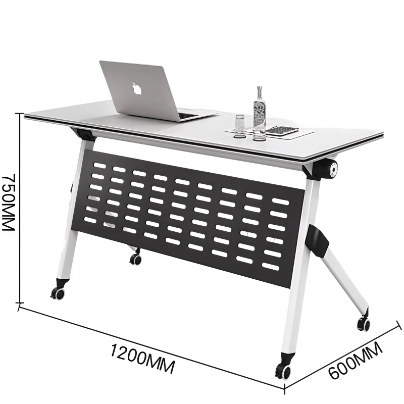 鑫木樽培训桌1.2*0.6m张高清大图