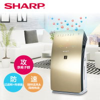 夏普 (Sharp)空气净化器 KC-CE50-N 家用 遥控 除霾 除菌 除甲醛 无雾加湿 净化器