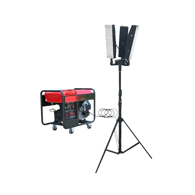 晫安联 ZM7010D 220V 150W IP65 发电机10KW LED 多功能升降式照明装置 (计价单位:台)红色高清大图