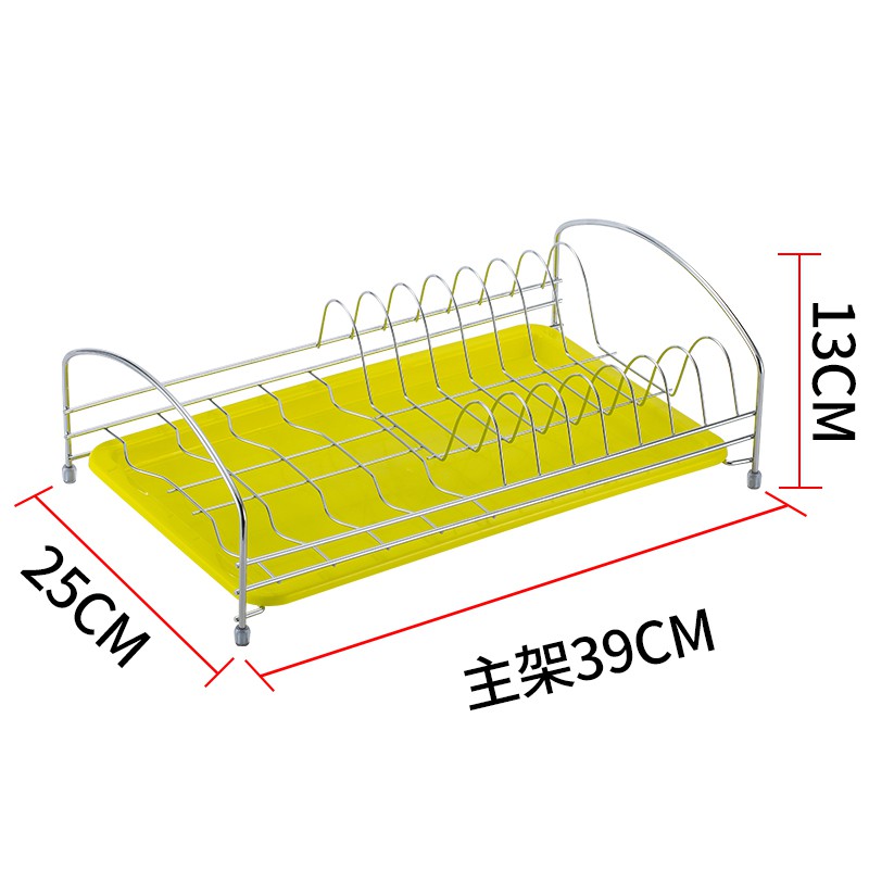 晾放碗碟沥水架碗架厨房置物架家用放碗架碗筷收纳盒餐具架储物架收纳层架 三维工匠高清大图