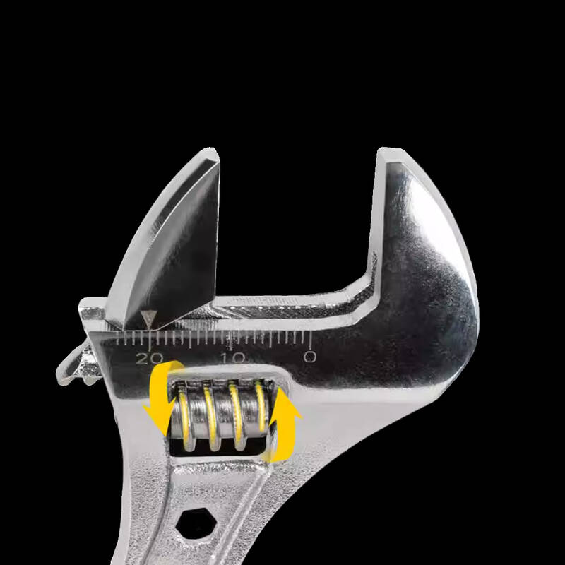 得力工具DL30106_塑柄活扳手6“(新VI)高清大图