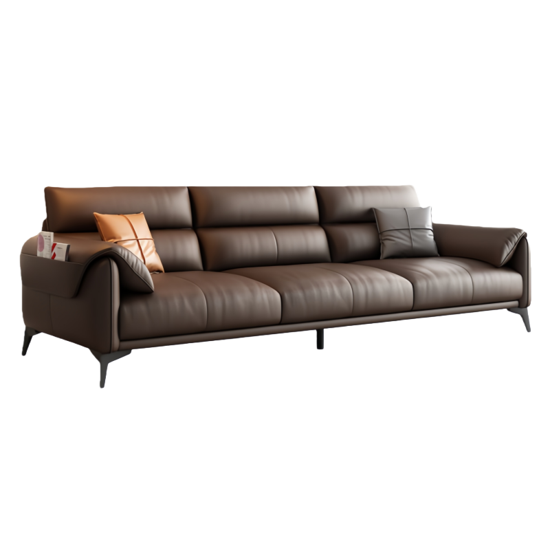 智叶舟商务沙发三人位210*93*90cm张高清大图