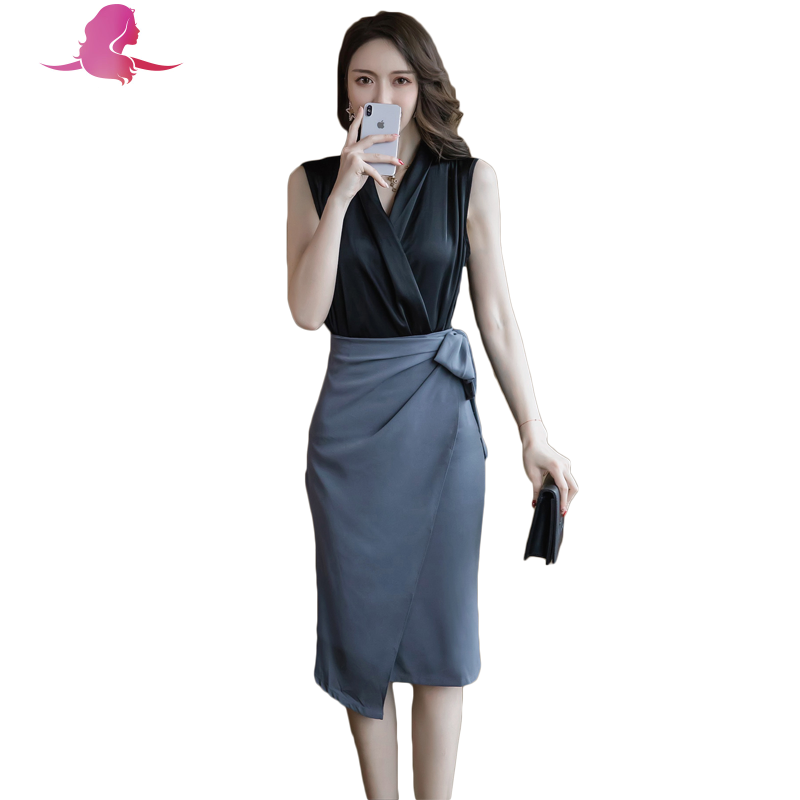 艳如飞轻奢名媛套装裙气质女范衣服夜店女装2020新款潮性感时尚御姐风套装