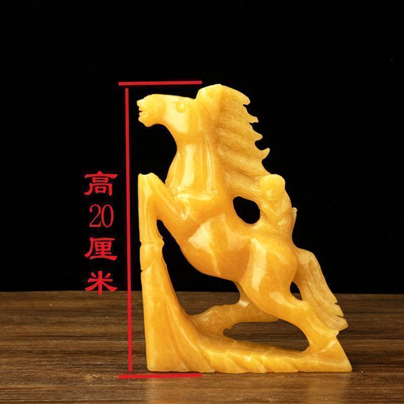 美帮汇玉石马上封候摆件生肖马猴子马到成功玄关办公室摆设高清大图