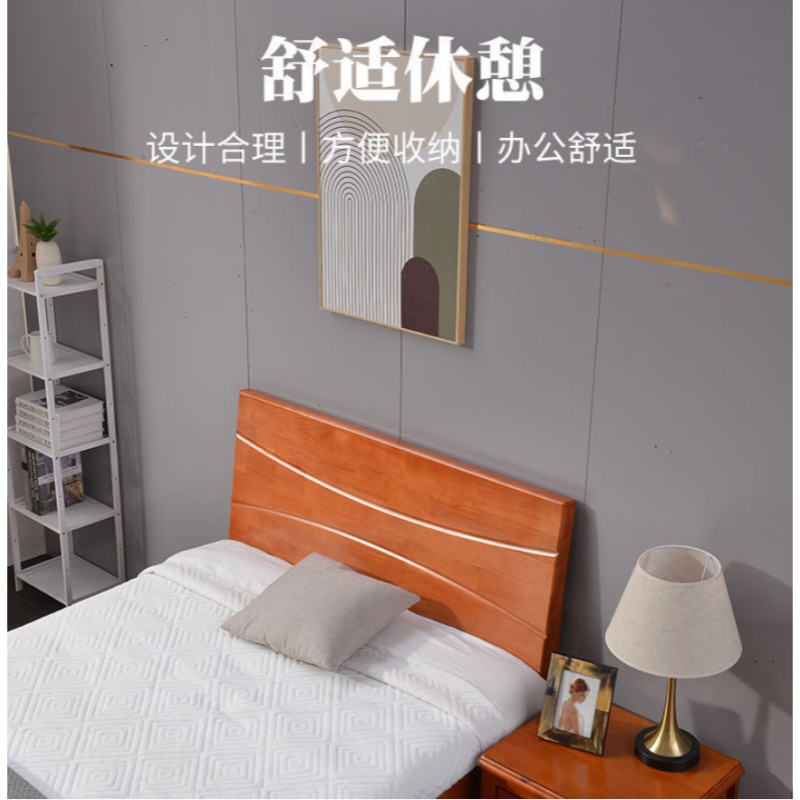 乐琪艺 单人床 1.5米+10cm床垫 套高清大图