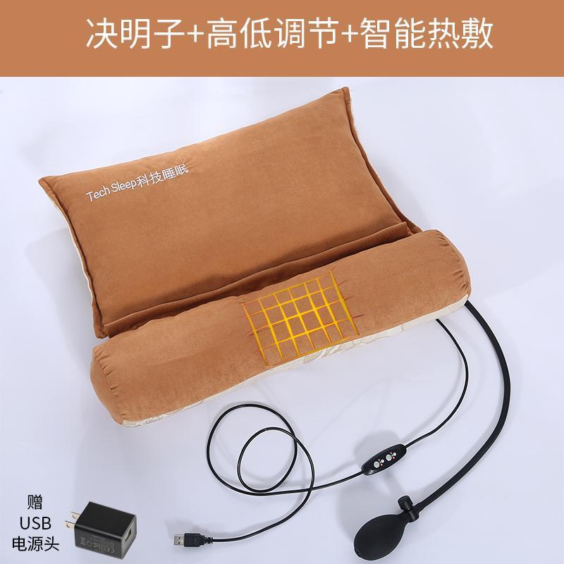 黄豆决明子颈椎枕头修复颈椎病人专用整头睡觉护颈枕矫正助睡眠枕