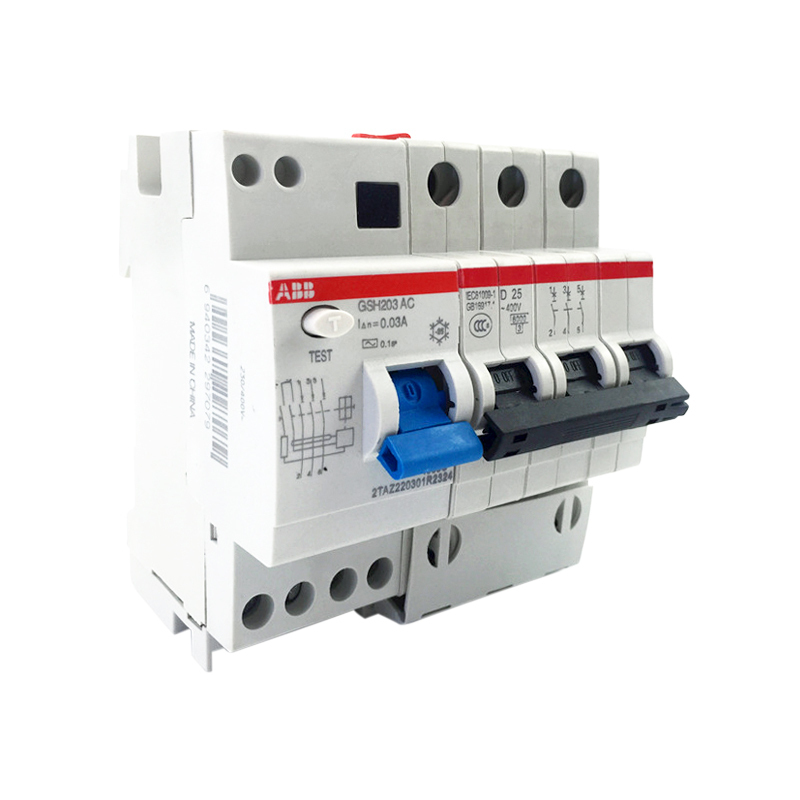 abbgsh203acc50003剩余电流漏电保护断路器3p50a