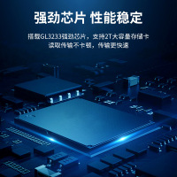 SSK飚王USB3.0高速读卡器SCRM401 SD+TF+CF支持相机手机存储卡内存卡工控机CF卡