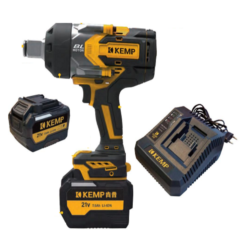 肯普锂电冲击扳手电动工具MSS-RP81800+MSS-RA2175+MSS-RC421; 1“(包含电池包*1+充高清大图