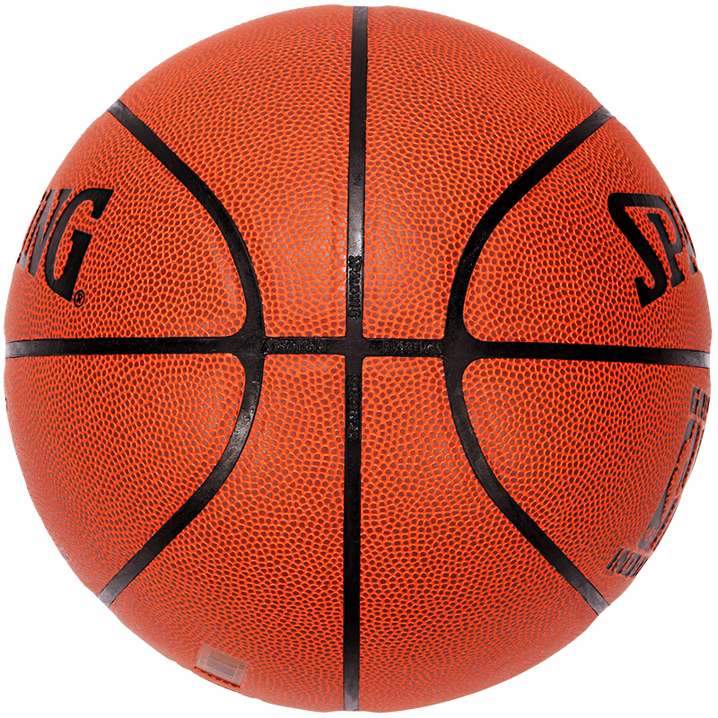 斯伯丁Spalding 比赛篮球74-604Y 室内外PU耐磨7号NBA蓝球(单个装)