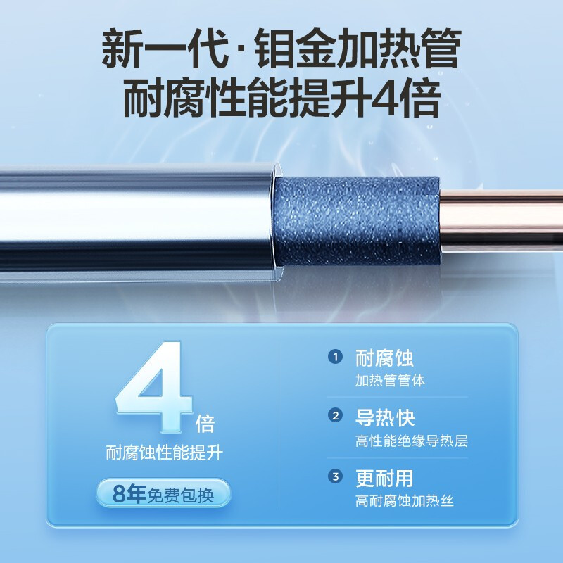 海尔/Haier 电热水器 EC6002-JC5(U1)新 电热水器 台嵌两用 普通恒温 0401017442&&