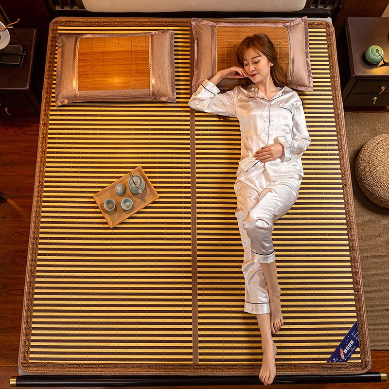 夏天凉席竹席子1.5米家用学生宿舍1.8米2米双人床1.2_632高清大图